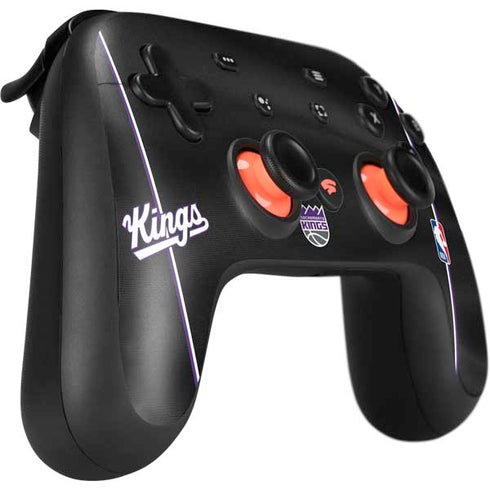 NBA Sacramento Kings Jersey Google Stadia Controller Skin